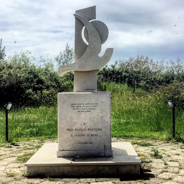 Monument to Pier Paolo Pasolini