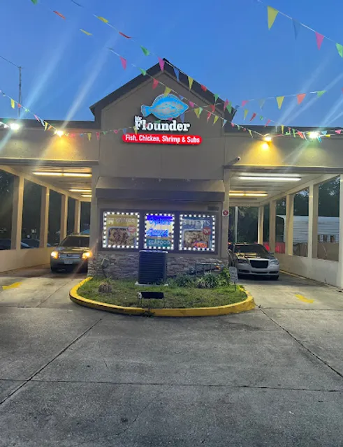 Mr Flounder Fish Chicken Shrimp