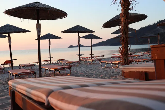 Endless Blue Beach Bar Thassos
