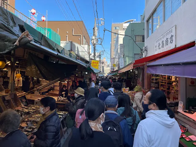 Tsukiji curb market shopping street promotion association