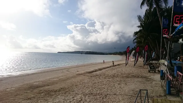 Bolabog Beach Kiteboarding