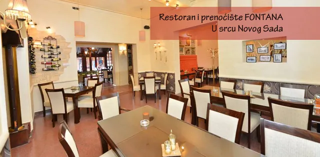 Hotel and restaurant Fountain