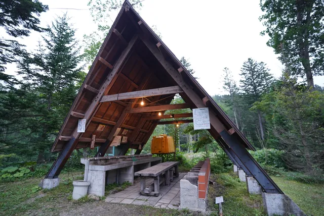 Shikaribetsu Gorge Campsite (Kanoyu)
