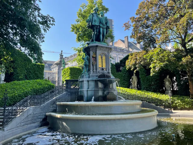 Statue of Counts Egmont and Hoorn