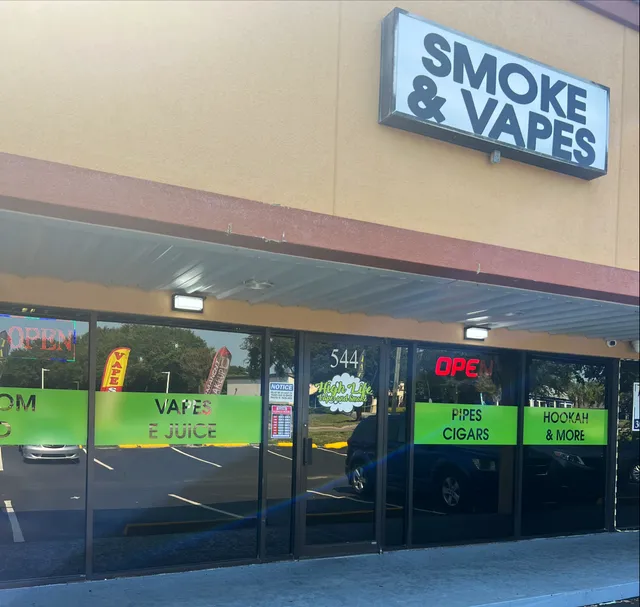 Highlife vapes and smoke