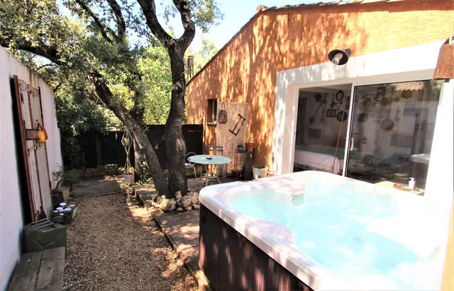 Le loup dans le jacuzzi - Chambre atypique avec jacuzzi privatif et lit suspendu