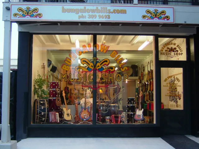 Bungalow Bills Music Shop .