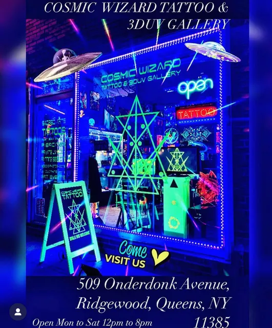 Cosmic Wizard Tattoo - Piercings & 3DUV Gallery