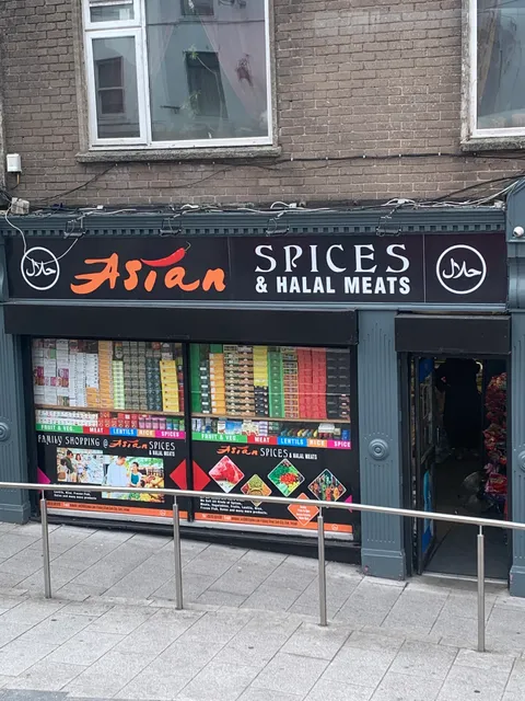 Asian spices and halal meats