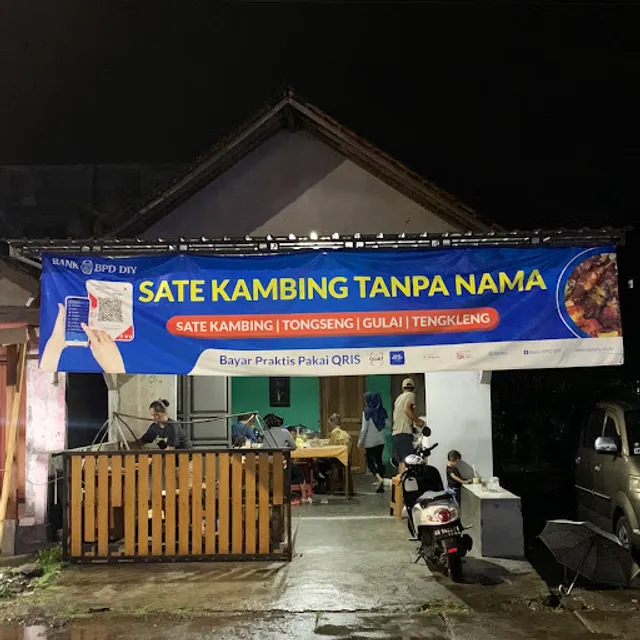 Warung Sate Kambing Tanpa Nama
