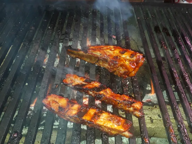 Los García grill costillas bbq