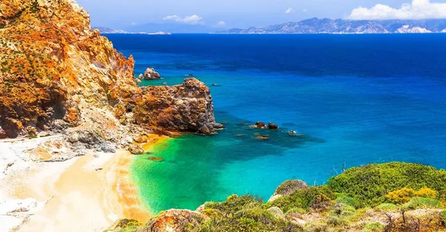 Thiorichia Beach (Old Sulfur Mines)