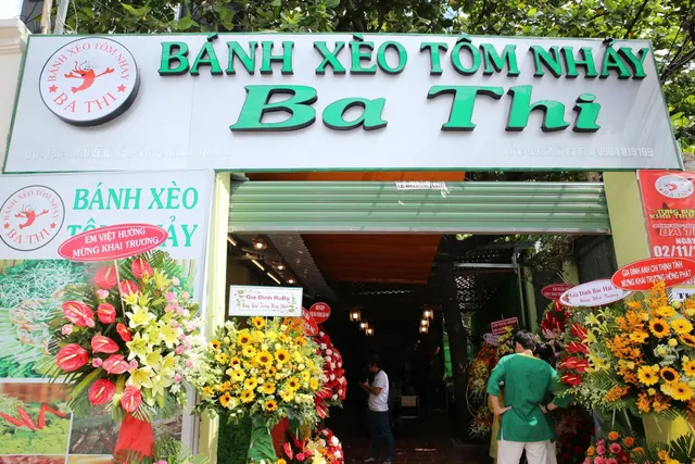 BÁNH XÈO TÔM NHẢY BA THI