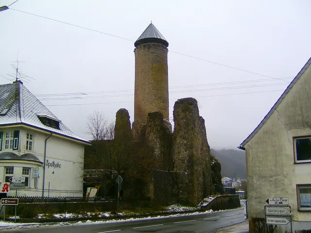 Burg Nohfelden der Grafen von Veldenz