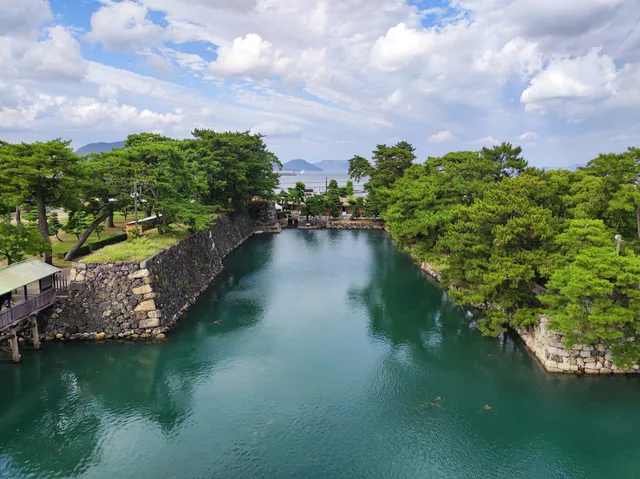 Takamatsujō tenshudai-ato site
