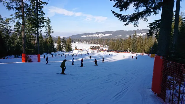 White Polyana ski station Potok