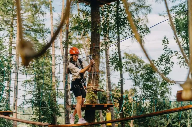 Lanový park Hopstráda