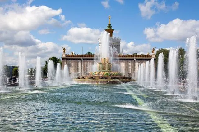 Stone Flower Fountain