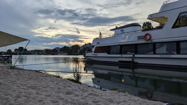 Heidelberg Neckar pier