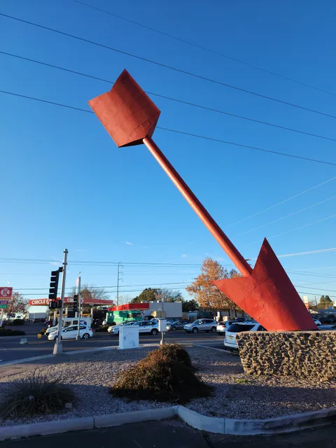 Giant Red Arrow