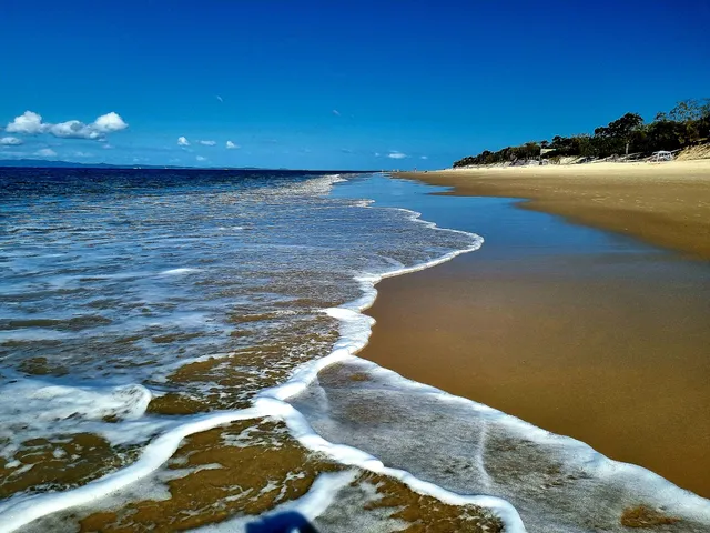 Red beach Bribie Island