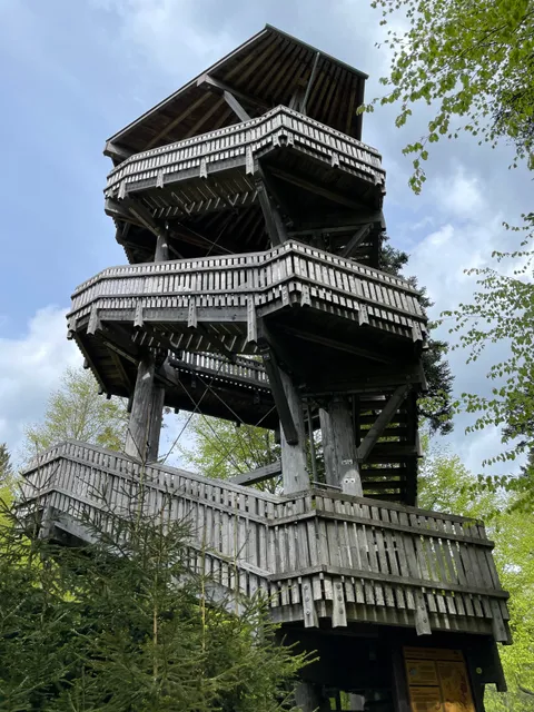Tier-Freigelände im Nationalparkzentrum Falkenstein