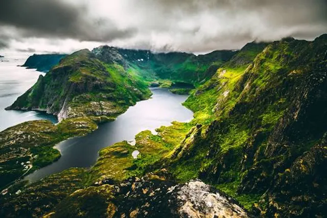 Tindstinden hike trailhead