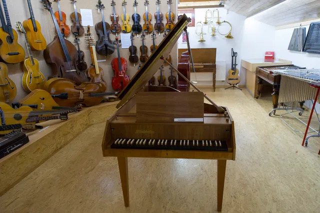 Expozice hudebních nástrojů