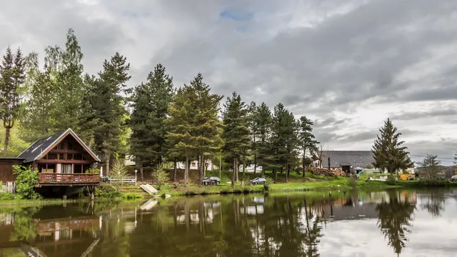 Camping pond Fléchat