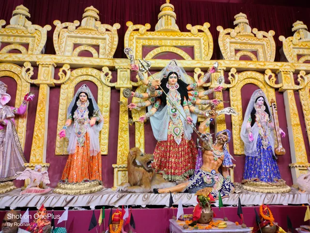 Durga Puja Pandal, Bakri Bazar