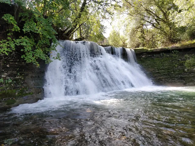 Waterfall near Młynarzka