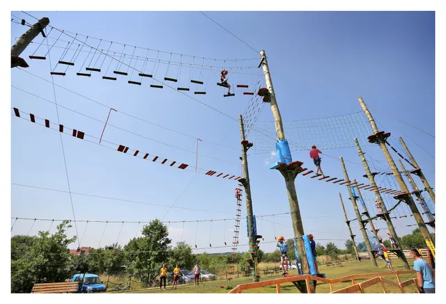 Adventure Park in Siedlce (rope)