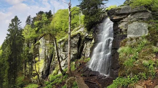 Náučný chodník Vodopád Bystrého potoka