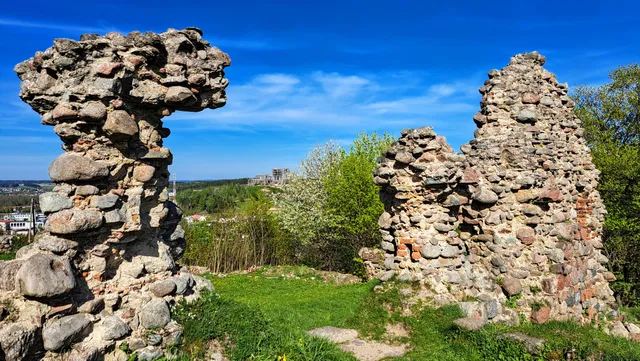 Castle ruins in Kurzętnik
