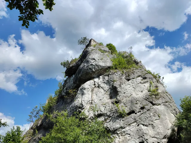 Ruiny strażnicy w Ryczowie
