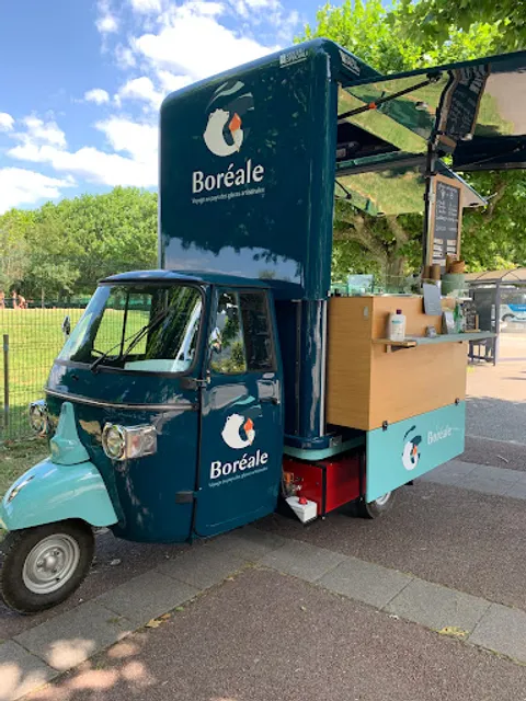 Glacier Boréale la plage du Bourget du Lac