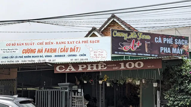 Cà phê Cương Hà Cầu Đất