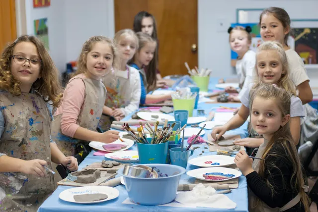 Rustic Square Art Studio