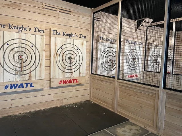 The Knight's Den Axe Throwing