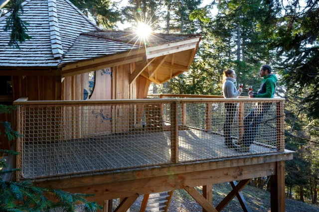 Chartreuse unusual huts