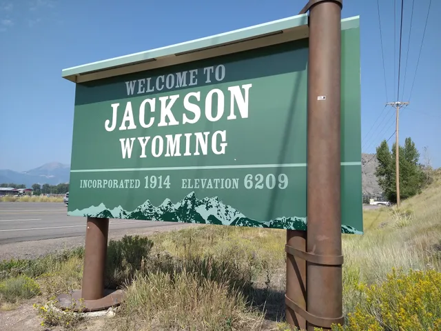 Welcome to Jackson Wyoming Sign