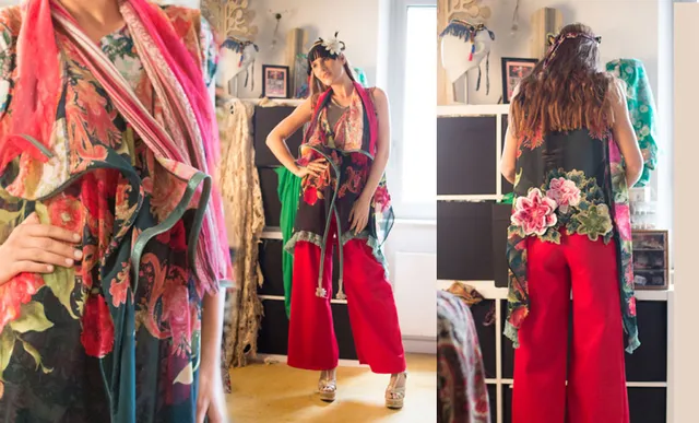 LA ROSE À POIS, création de prêt à porter féminin