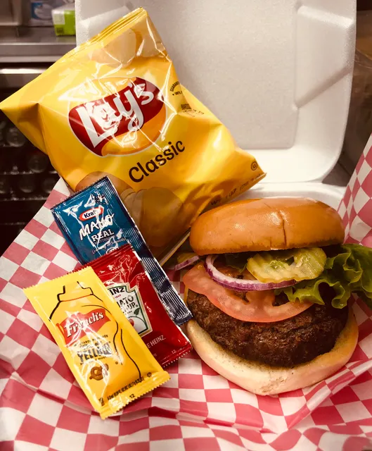 Backyard burgers and spuds