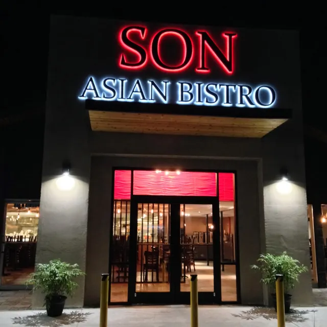 Son Asian Bistro up to date menu