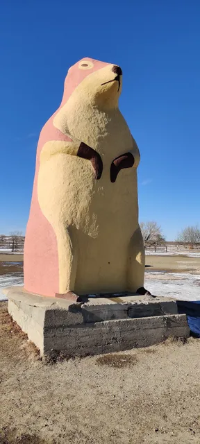 Giant Prairie Dog Statue