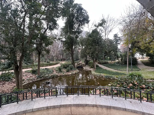 Ría Chica del parque Fuente del Berro