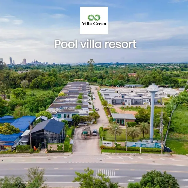 บ้านพูลวิลล่าVilla Green Pattaya