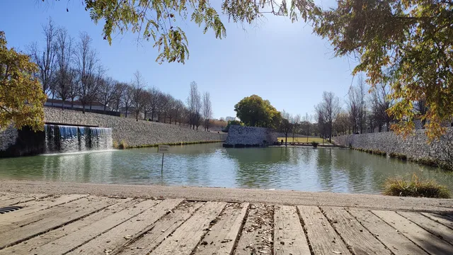 Inicio de la ruta del parque fluvial del Turia