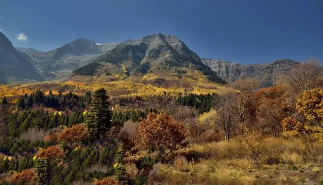 Alpine Scenic Loop In American Fork Canyon