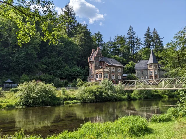 Stempelstelle HWN Burgen & Schlösser, Burgruine Treseburg